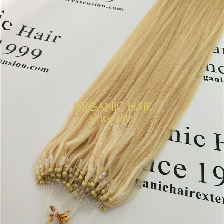 Wholesale best micro ring hair extensions #60color X46